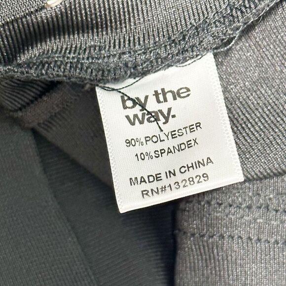 By the Way. Mimi Lace Up Strapless Dress Black Lace-Up Bandeau Corset Mini Small - Picture 11 of 14